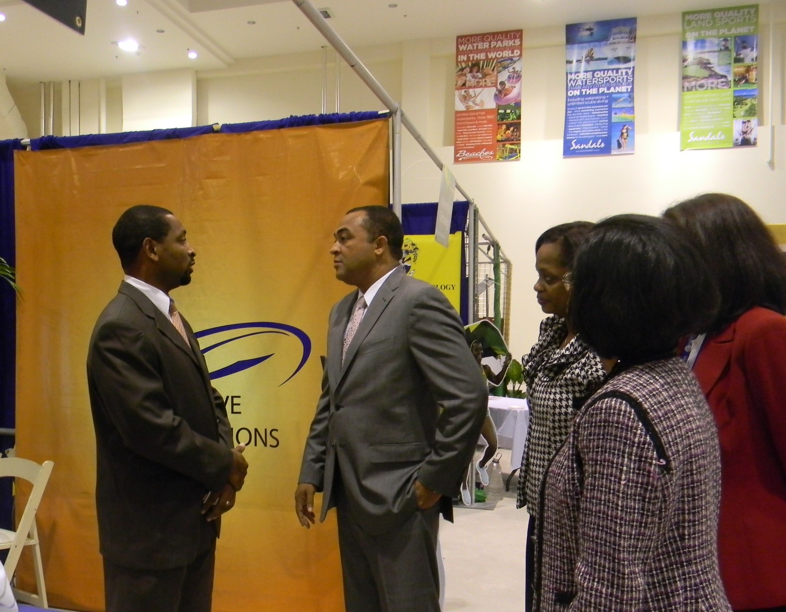 IVS CEO and Dr Christopher Tufton - Minister of Industry, Investment and Commerce